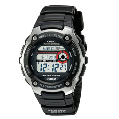 低价！卡西欧Casio WV200A-1AV 男士电波表