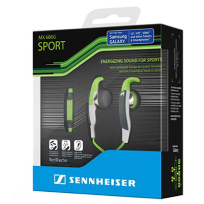 全新体验！Sennheiser MX 686G Sports 耳塞式运动耳机