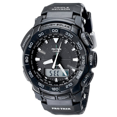 又降！卡西欧Casio Pro trek PRW5100-1太阳能手表
