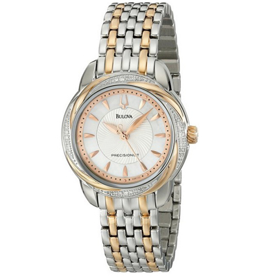 好货！Bulova宝路华 98R153 Precisionist女士石英手表