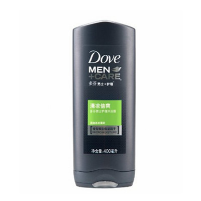 Z秒杀！Dove多芬男士+护理清新倍爽沐浴露400ml