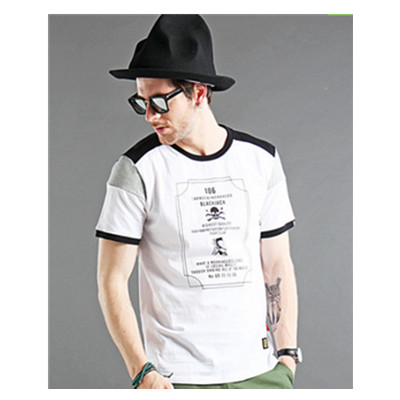 新品限时半价！BLACKJACK 骷髅海报印花TEE【2015夏季新品】