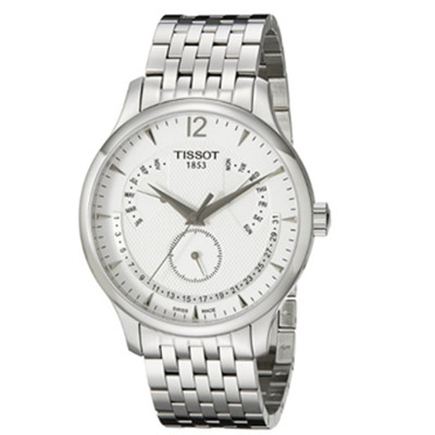 传承系列！Tissot 天梭 T0636371103700 双飞返男表