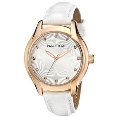 时尚！Nautica N12657M NCT 诺帝卡女士时尚石英手表