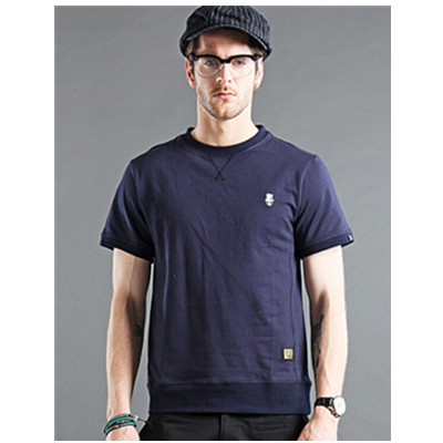 15新品半价！BLACKJACK 卫衣布纯色短袖TEE
