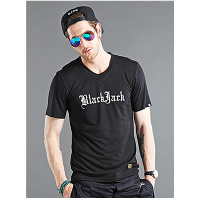 新品特价！BLACKJACK祈祷的骷髅印花TEE