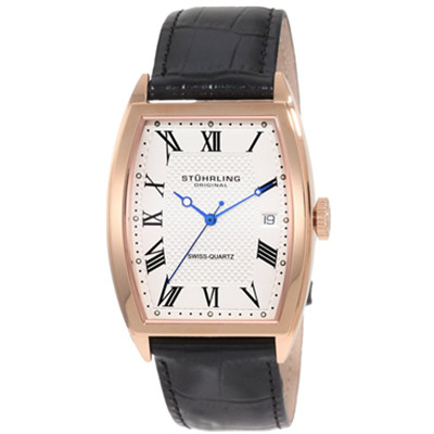 经典！ Stuhrling Original 斯图灵男士经典石英手表