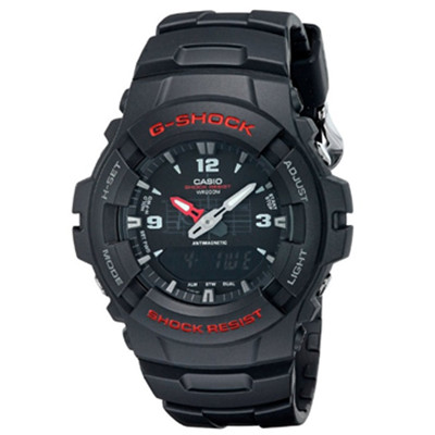 抗磁！Casio卡西欧 G100-1BV 男士手表