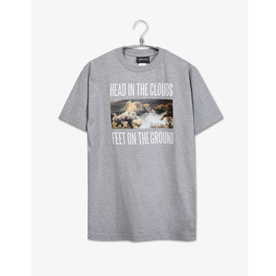 XL码福利！The Hundreds Clouds 灰色T恤