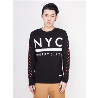 再降价！Preppy elite NYC长袖T恤