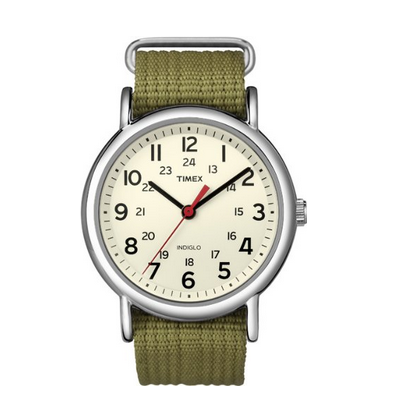 白菜价！Timex 天美时 T2N651KW 中性休闲石英手表