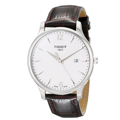 传承系列！天梭Tissot T063.610.16.037.00 石英男表