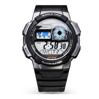 低于海淘！卡西欧(CASIO)男士运动手表 AE-1000W-1B