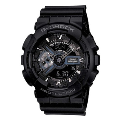 好价！Casio 卡西欧 G-Shock 系列 GA110-1B 男士手表