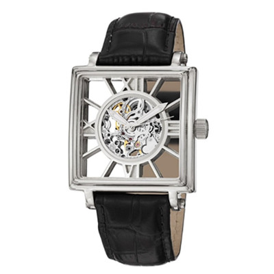 方型表盘！斯图灵Stuhrling Original 295.33152机械男表