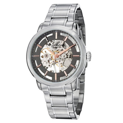 镂空！斯图灵Stuhrling Original 394.331154机械男表