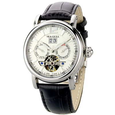 历史新低！SEA-GULL  飞轮系列机械手表 M307S