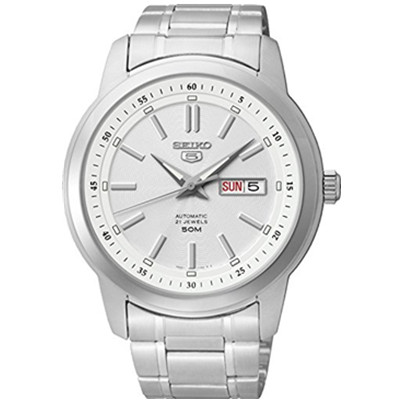 全网好价！SEIKO精工机械男士手表SNKM83J1