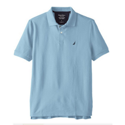 海外购！诺帝卡男士短袖纯色Polo衫