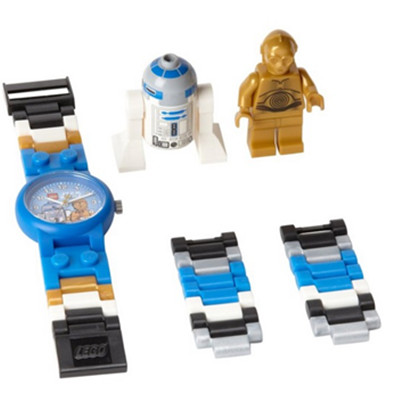 带公仔！LEGO乐高 Star Wars星战系列儿童手表