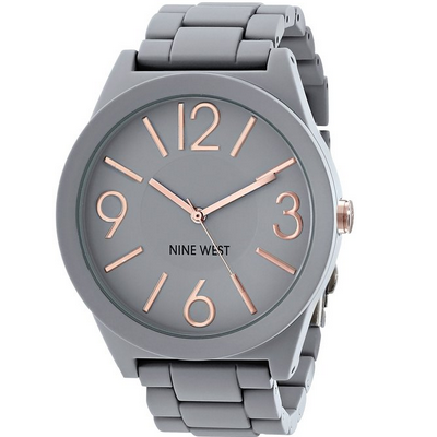白菜价！Nine West 玖熙 NW/1678GYRG 时尚手表