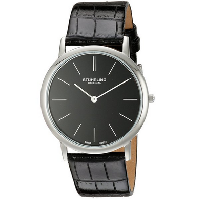 好价！Stuhrling 601.33151 男士超薄手表