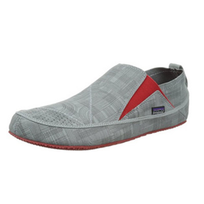 大牌好价！Patagonia Advocate Stitch 男 营地鞋 灰红