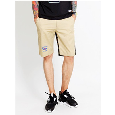 夏季佳品！Preppy Elite虎纹拼接短裤