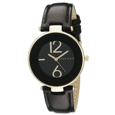 时尚优雅！Anne Klein AK/1064BKBK 女士时装手表