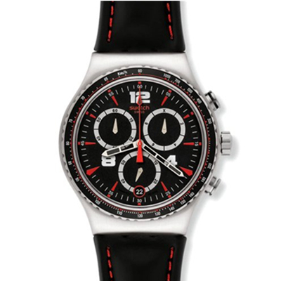 直降！瑞士 Swatch 金属系列石英男士手表 YVS404