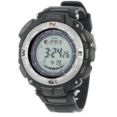 5局电波！卡西欧Casio PAW1500-1V 太阳能多功能手表