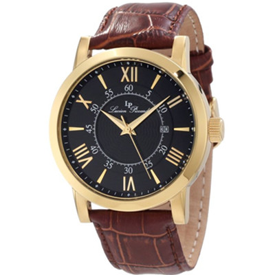 用码好价！Lucien Piccard 11577-YG-01 男士石英手表