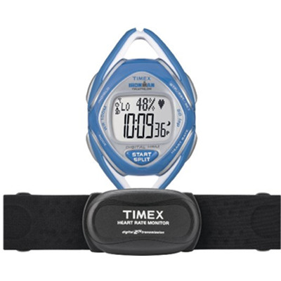 又降！Timex T5K569 天美时女士铁人三项训练心率表