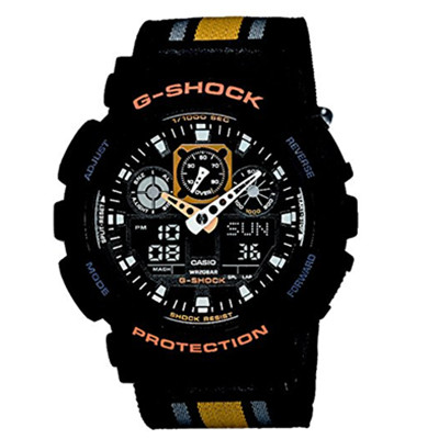 历史好价！卡西欧G-SHOCK系列电子男士手表GA-100MC-1A4