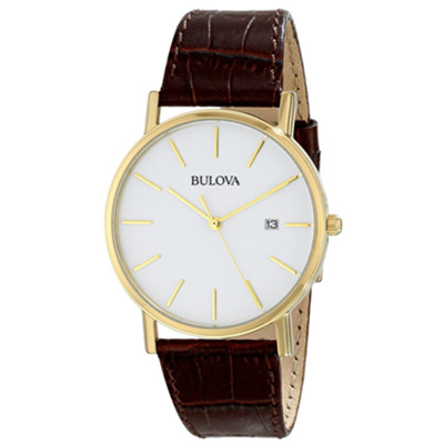 小降！Bulova 97B100 宝路华男士经典石英手表