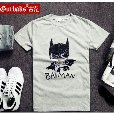 帅萌一夏!Burbaks 2015新款 Batman 潮流印花短袖