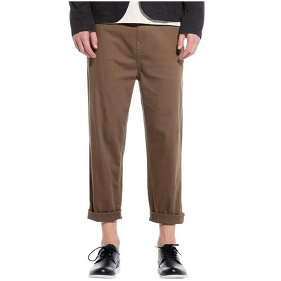 历史好价！Trendiano男式棉质低裆哈伦裤