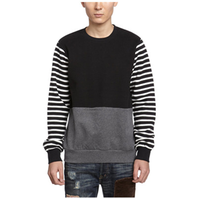 条纹拼接！izzue男式针织衫IZXSWFY3671XX