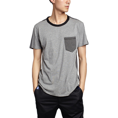 新低价！i.t 5CM 男式 短袖针织圆领T恤5CXTEBM2068