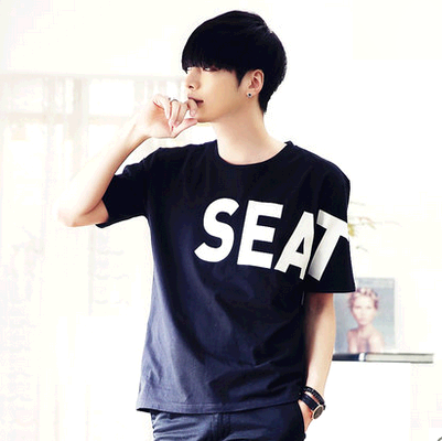 轻型男!AMH2015夏装新款短袖T恤