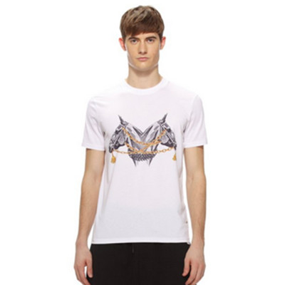 休闲纯棉！Trendiano 男式 印花圆领短袖T恤 3142021570000