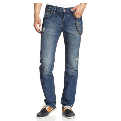 历史新低！Esprit旗下edc男式中腰直筒牛仔裤