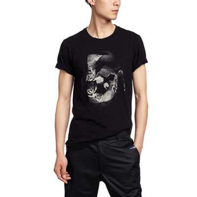 直降！5CM男式针织休闲T恤5CXTEBM2070