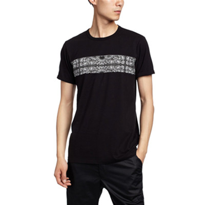 大牌好价！5CM男式短袖针织休闲上衣5CXTEBM2072