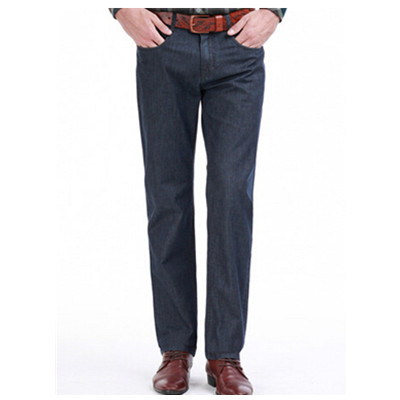 近期好价！Seven 柒牌 男式 纯色牛仔长裤 E99S8615