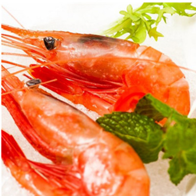 海鲜水产！獐子岛 俄罗斯甜虾刺身1kg