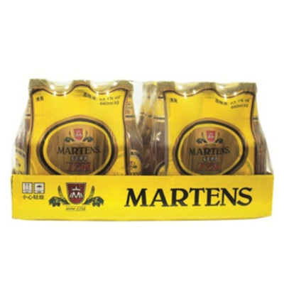 买一送一！麦氏 1758 8&deg;P 清爽啤酒 660ml*24瓶 *2