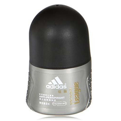 告别汗臭！Adidas阿迪达斯男士走珠香体液-征服50ml