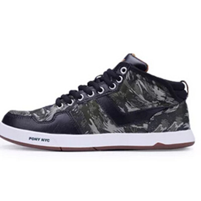 时尚潮牌！Pony 波尼 男式 板鞋 43M1AT06BK