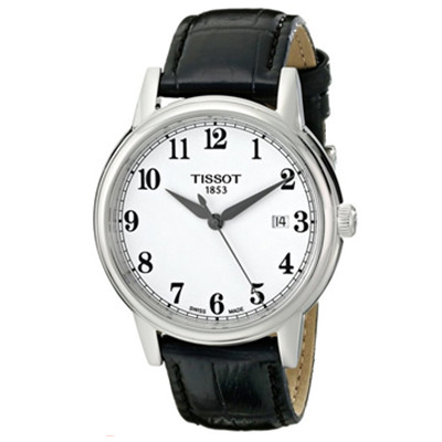 典雅气质！天梭Tissot T0854101601200石英男表